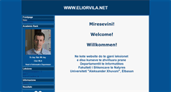 Desktop Screenshot of eliorvila.net